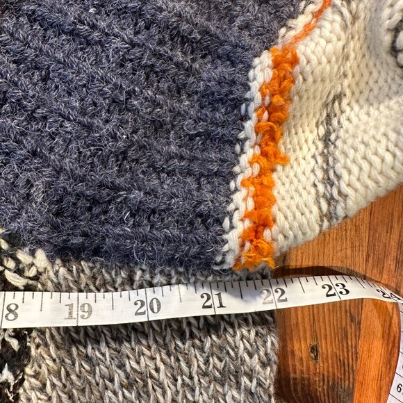 Max mara weekend asymmetrical patchwork sweater L - Picture 6 of 7